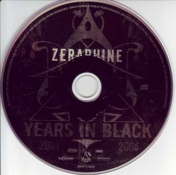 CD Zeraphine: Years In Black 41109