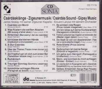 CD Zigeunerkapelle Janos Szalay: Csárdásklänge - Zigeunermusik / Csárdás Sound - Gipsy Music 550314