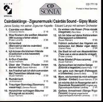 CD Zigeunerkapelle Janos Szalay: Csárdásklänge - Zigeunermusik / Csárdás Sound - Gipsy Music 550314