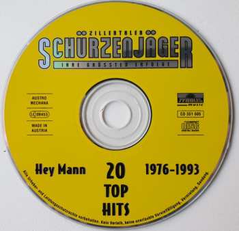 CD Zillertaler Schürzenjäger: 25 Jahre - Ihre Größten Erfolge 1976 - 1993 608200