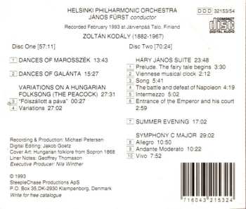 CD Helsinki Philharmonic Orchestra: Symphonic Works 599425