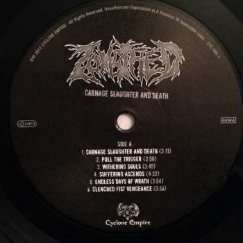 LP Zombified: Carnage Slaughter And Death LTD 6456