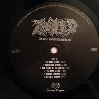 LP Zombified: Carnage Slaughter And Death LTD 6456