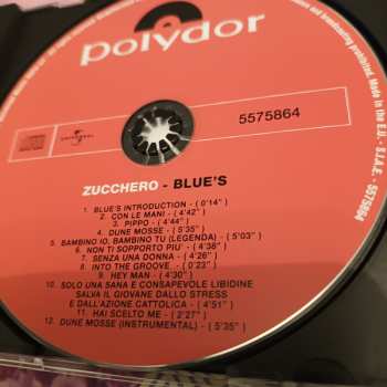 CD Zucchero: Blue's 612826