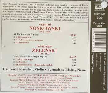 CD Zygmunt Noskowski: Violin Sonatas 562646