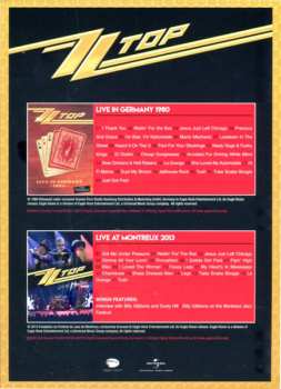 2DVD ZZ Top: Live In Germany  1980 • Live At Montreux 2013 646508