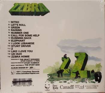 CD Zzbra: Original Motion Picture Soundtrack 647910