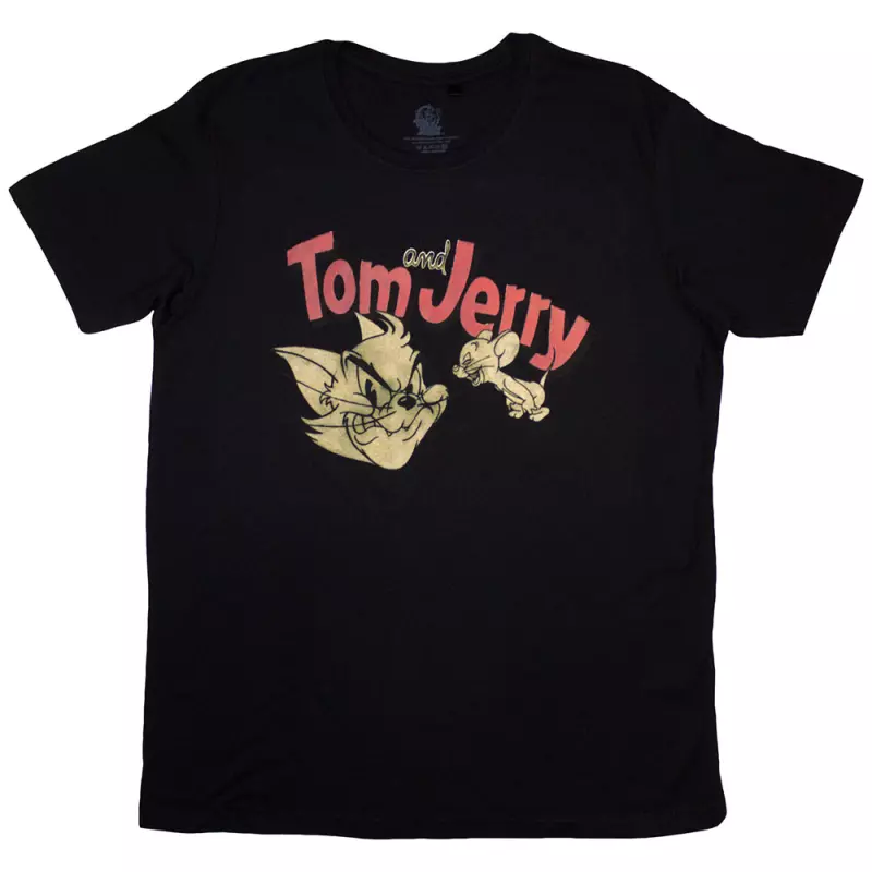 Tom & Jerry Unisex T-shirt: Retro  (large) L