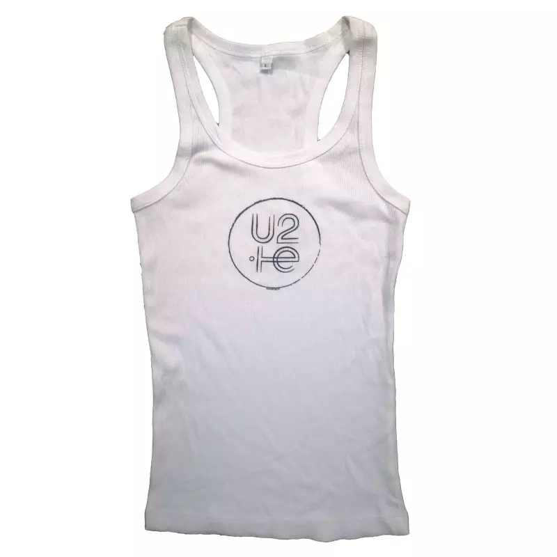 U2 Ladies Vest T-shirt: 2015 (ex-tour) (large) L